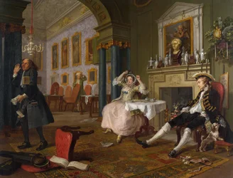 Marriage A-la-Mode: 2, Das Tête-à-Tête
